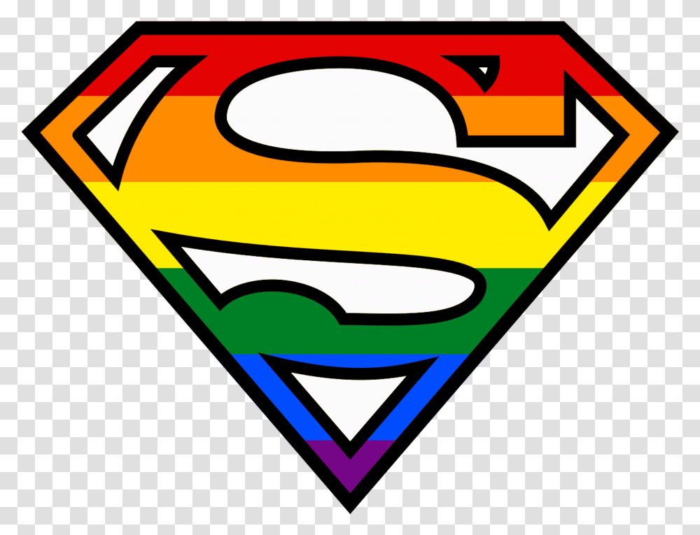 Superman Logo No Background, Label, Sticker Transparent Png