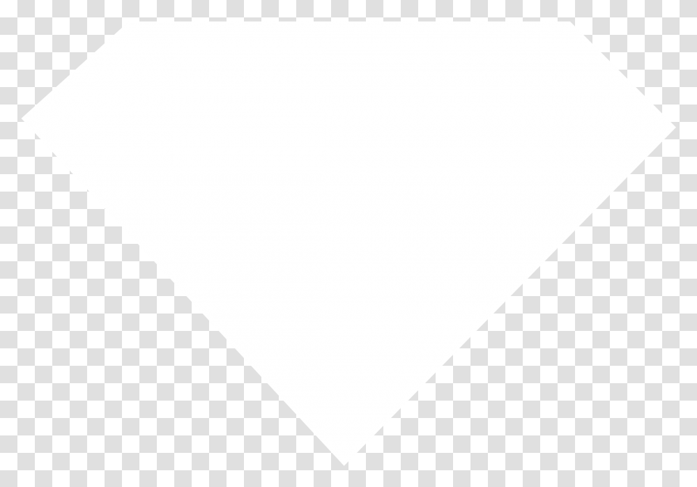 Superman Logo Svg Johns Hopkins University Logo White, Triangle, Pillow, Cushion, Rug Transparent Png