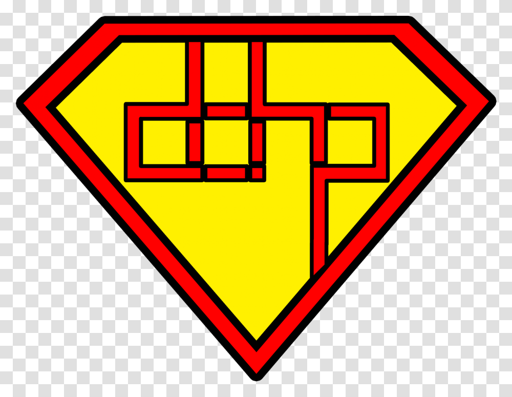 Superman Logo, Sign, Trademark, Triangle Transparent Png