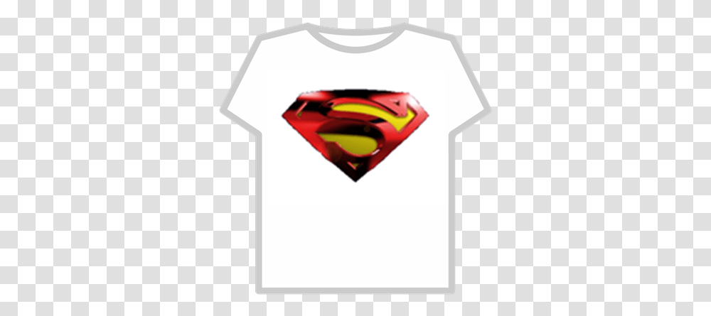 Superman Logo T Shirt Roblox Policia, Clothing, Triangle, T-Shirt, Accessories Transparent Png