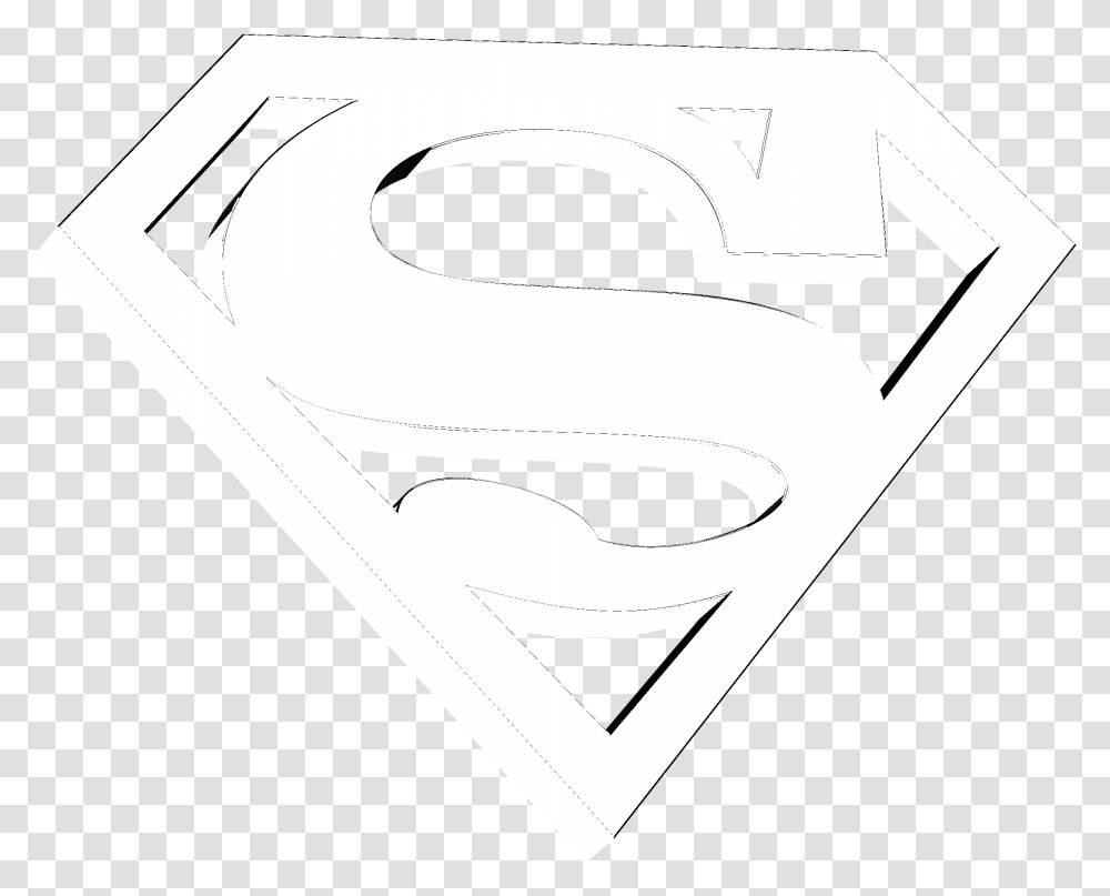 Superman Logo & Svg Vector Freebie Supply Line Art, Symbol, Text, Number, Alphabet Transparent Png