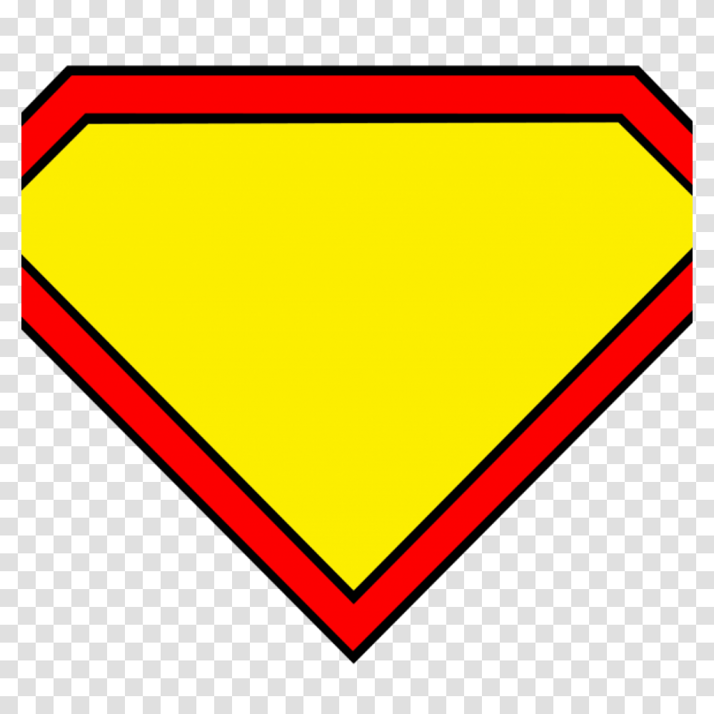 Superman Logo Vector Free Free Clipart Download, Sign, Road Sign, Triangle Transparent Png