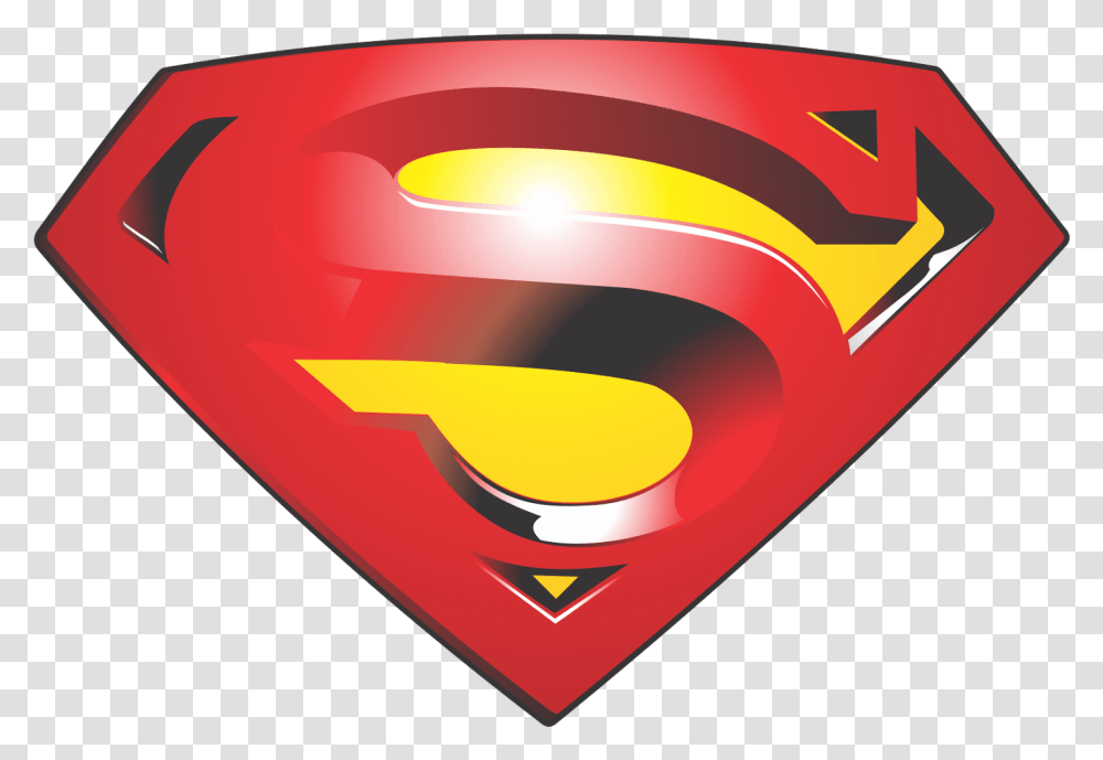 Superman Logo Vector Logo Superman, Label, Light Transparent Png