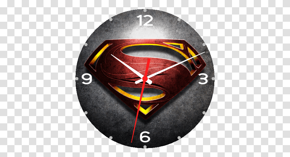 Superman Logo Wallpaper For Iphone Superman Mobile, Wall Clock, Helmet, Clothing, Apparel Transparent Png