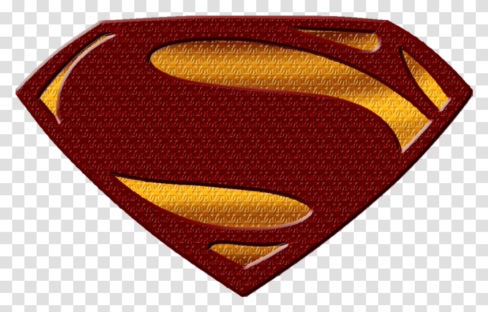 Superman Man Of Steel Logo 6 Superman Logo Man Of Steel, Symbol, Rug, Emblem, Wasp Transparent Png