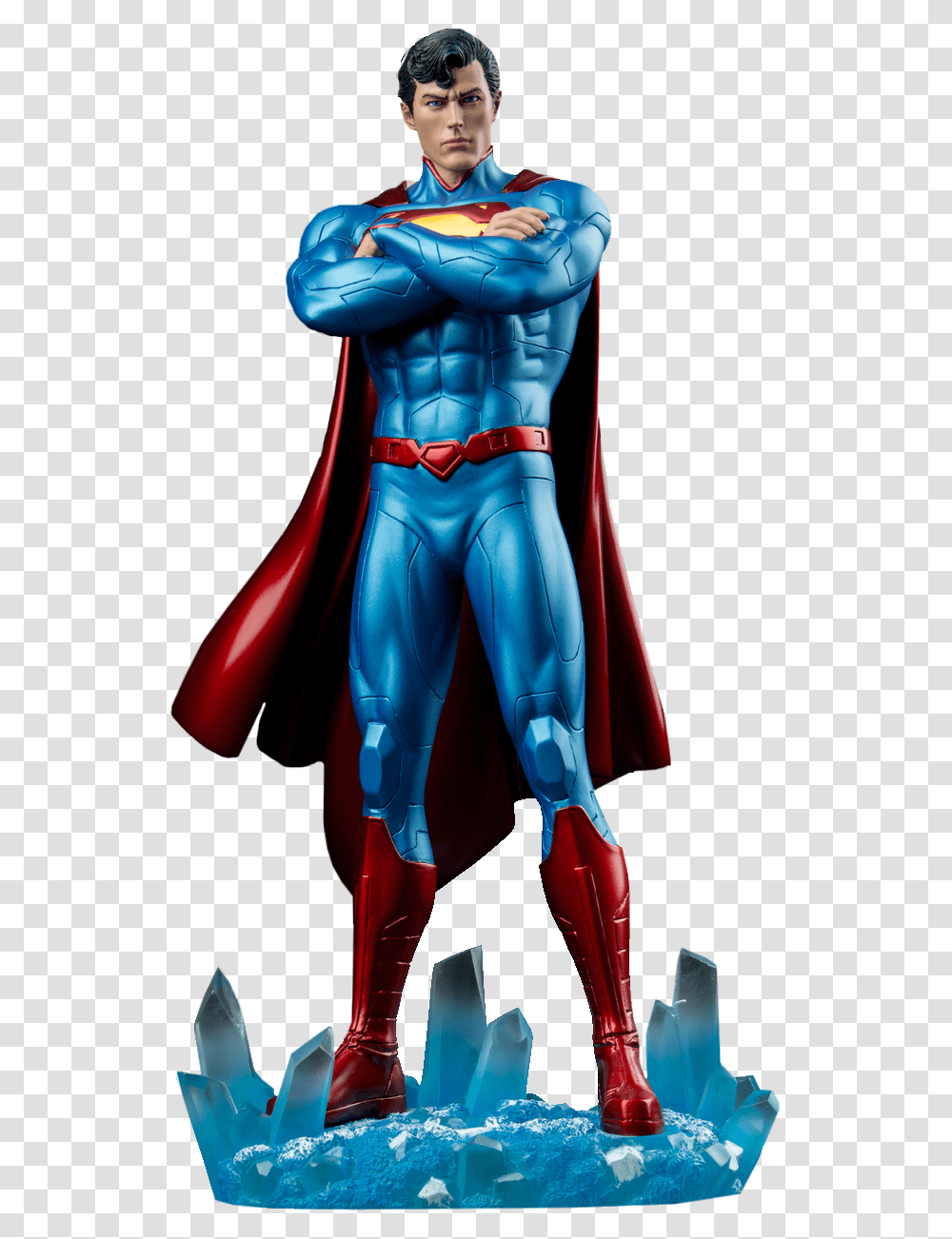 Superman New 52 Statue, Toy, Costume, Cape Transparent Png