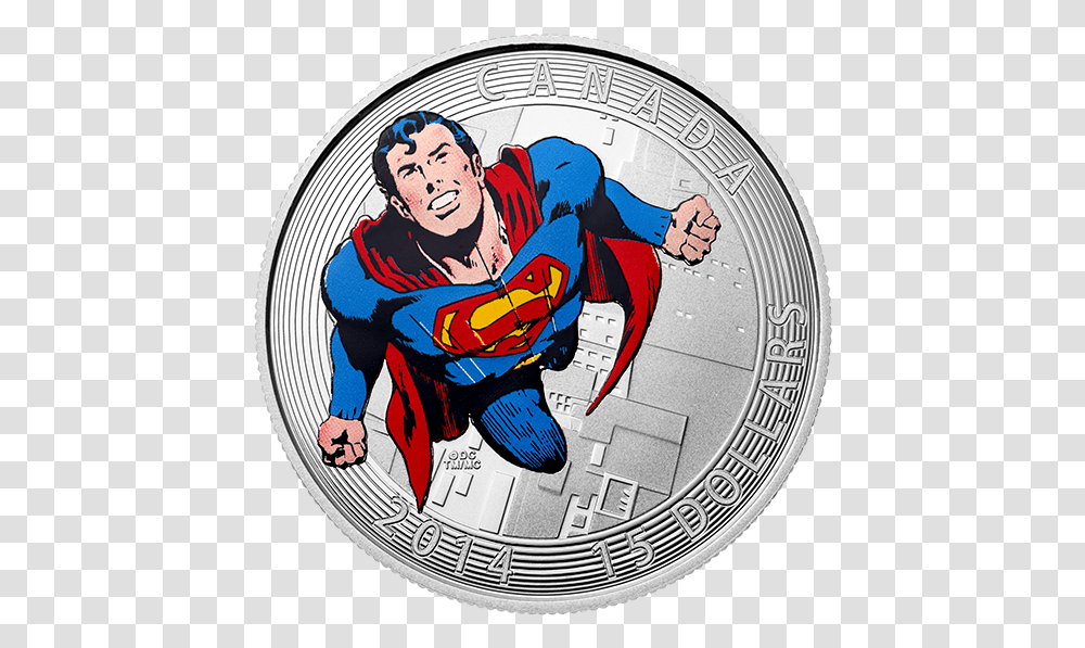 Superman, Person, Human, Coin, Money Transparent Png