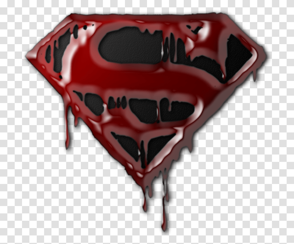 Superman Prime Superboy S Scar Superman Logo Con Sangre, Clothing, Apparel, Team Sport, Sports Transparent Png
