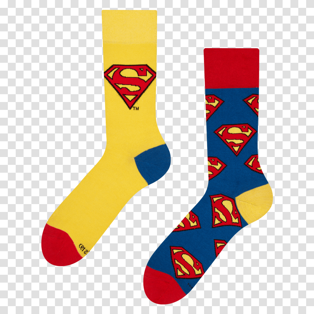 Superman Regular Socks Logo Superman, Clothing, Apparel, Shoe, Footwear Transparent Png