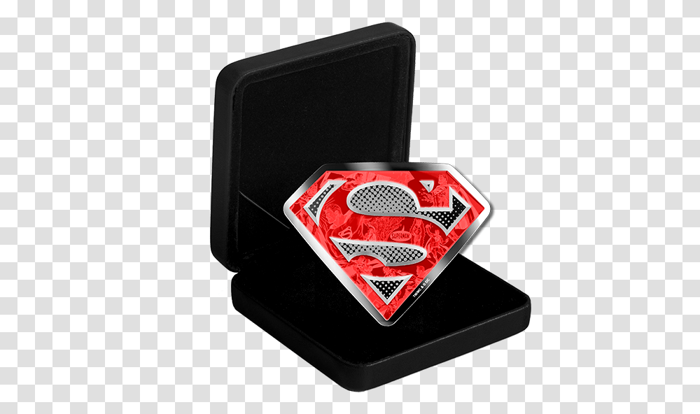 Superman's Shield Canadian Mint Superman'shield Coin, Label, Bottle Transparent Png