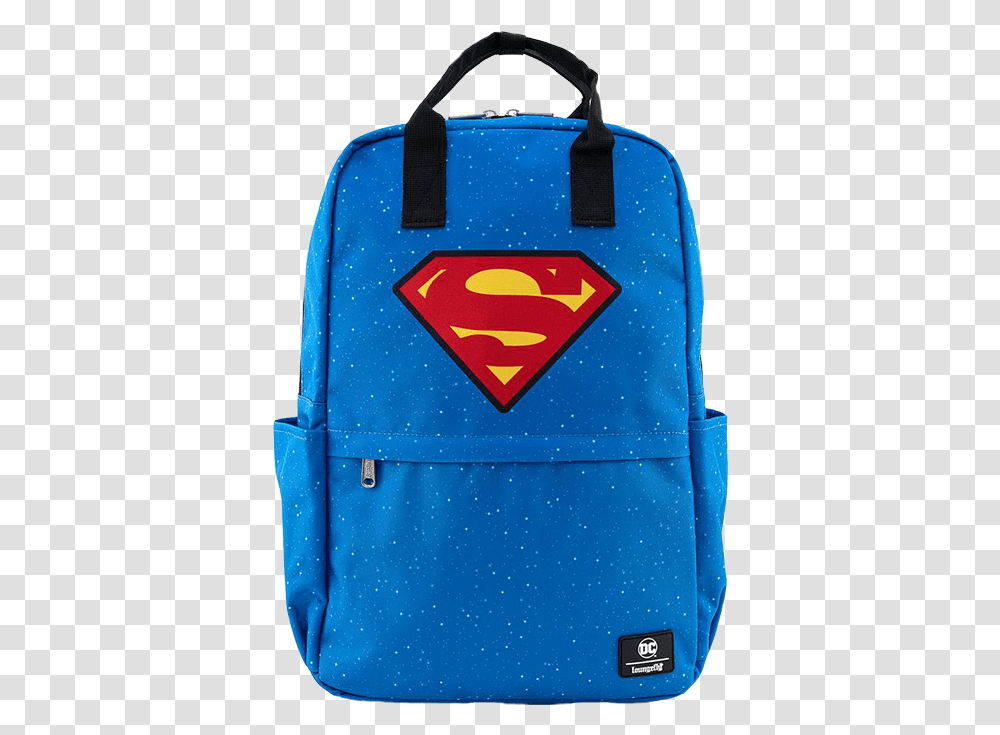 Superman Shield And Stars Backpack By Loungefly Superman Logo, Bag Transparent Png