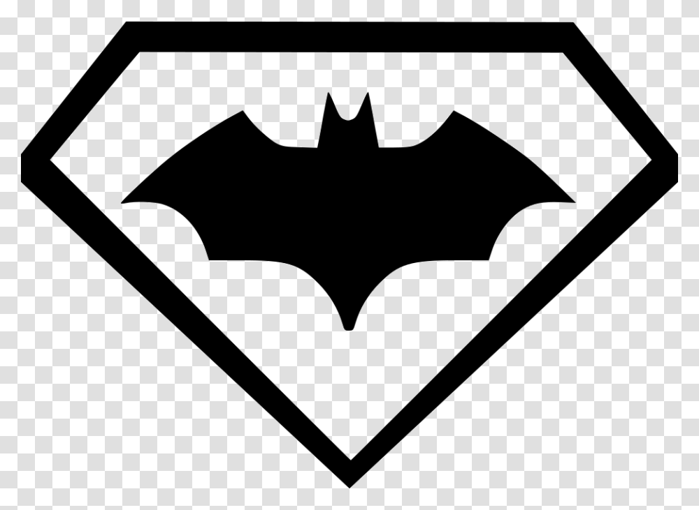 Superman Sign Logotype Comix Emblem, Axe, Tool, Batman Logo Transparent Png
