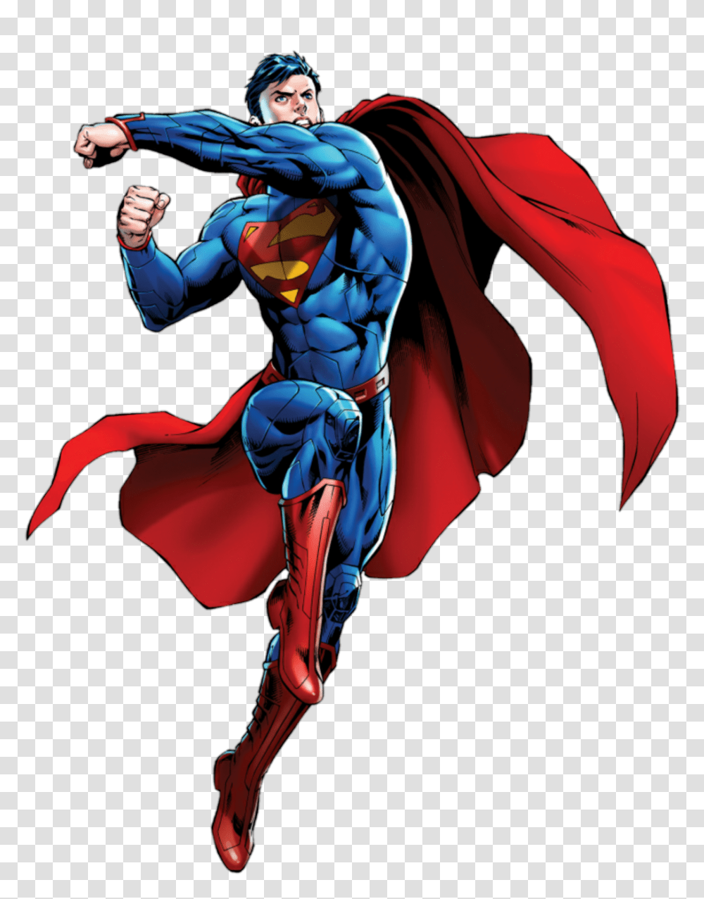 Superman Superman, Person, Human, Hand, Batman Transparent Png