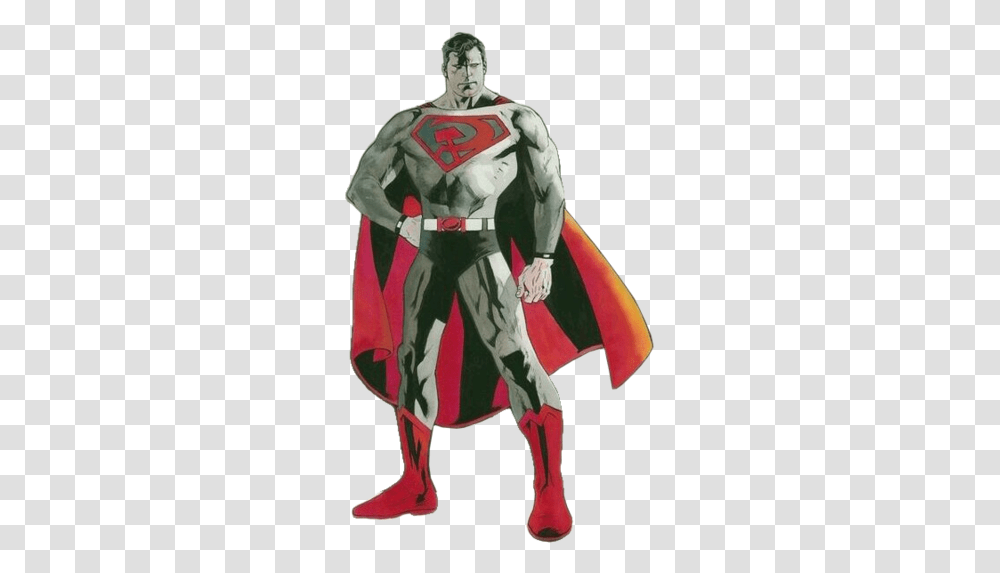 Superman Superman Red Son Cmic, Person, Human, Armor, Clothing Transparent Png
