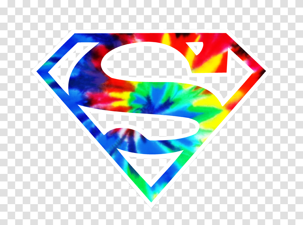 Superman Superman Tie Dye Logo Youth Hoodie, Poster, Advertisement Transparent Png