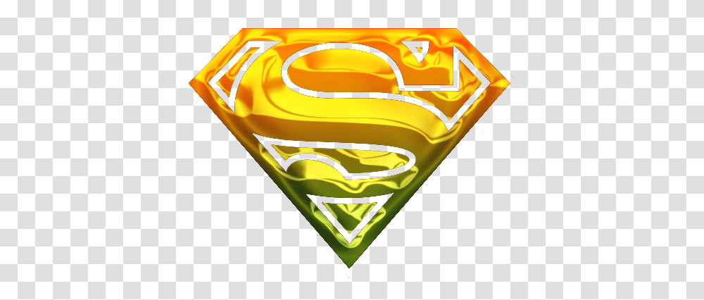 Superman Symbol Gold Superman Logo, Helmet, Clothing, Apparel, Trademark Transparent Png