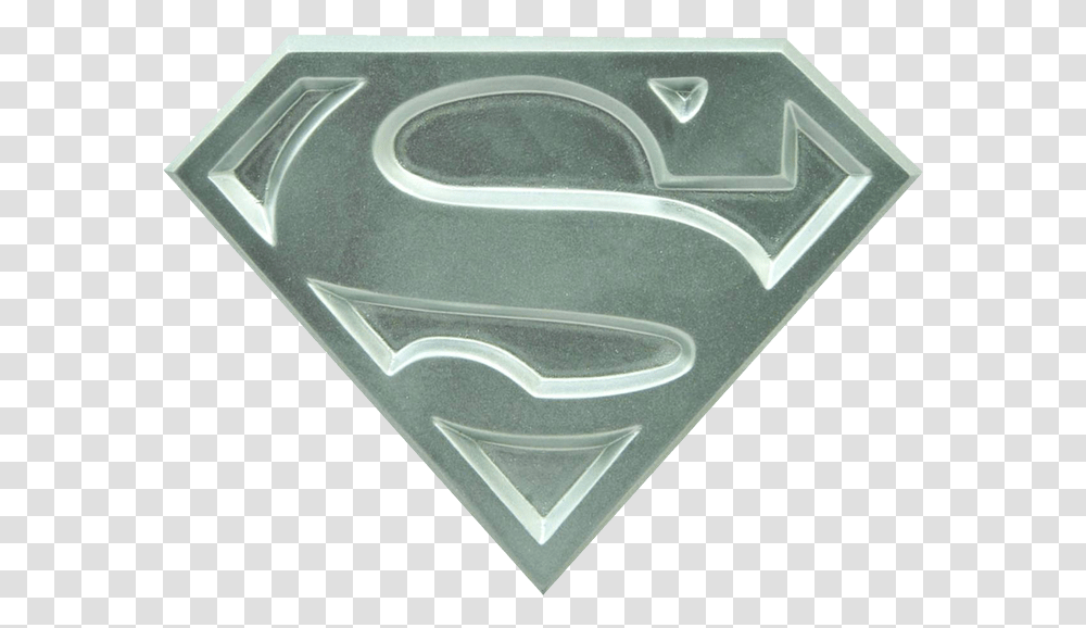 Superman The Animated Series Logo Metal Bottle Opener, Symbol, Sink, Emblem, Trademark Transparent Png