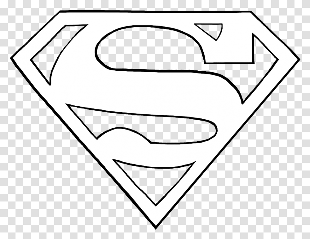 Supermanlogo Logo White Superwoman Freetoedit Superman Logo Black And Red, Axe, Tool, Trademark Transparent Png