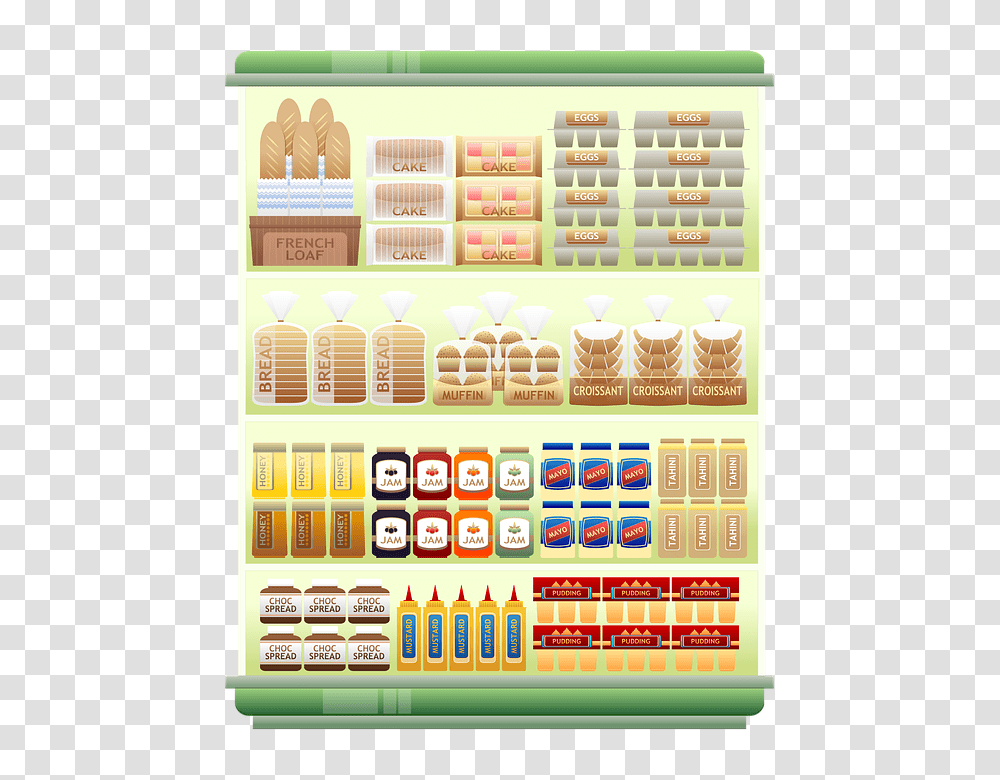 Supermarket Shelf 960, Shop, Label, Word Transparent Png
