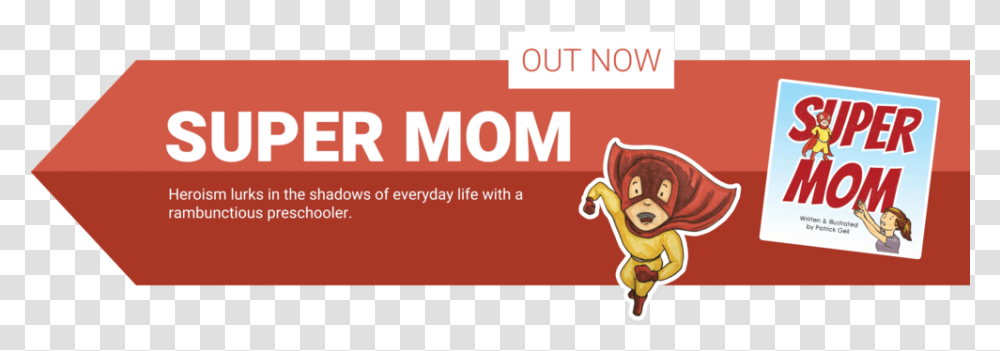 Supermom Banner, Label, Advertisement, Poster Transparent Png