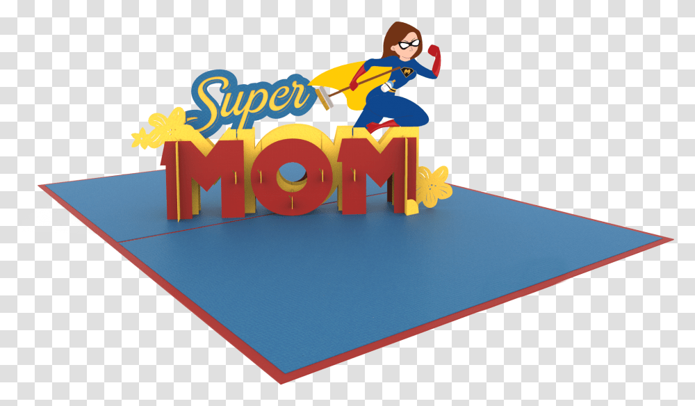 Supermom Cartoon, Person, Human, Word, Kindergarten Transparent Png