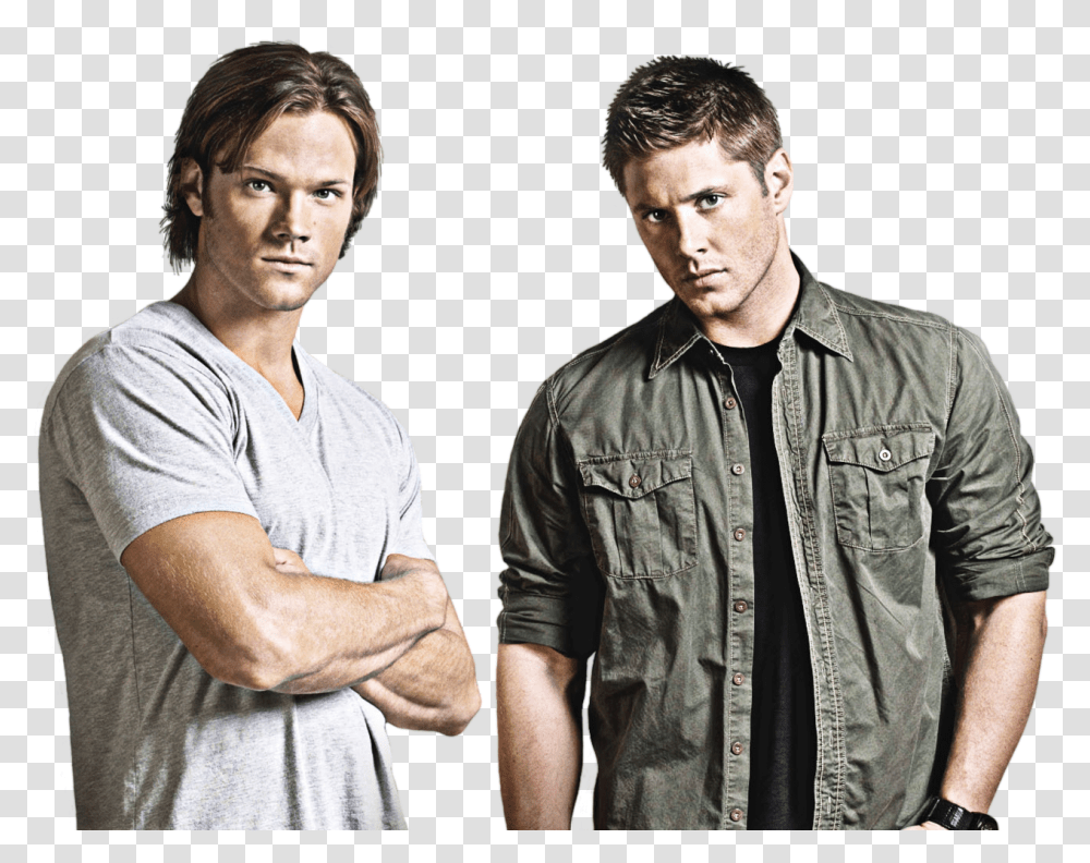 Supernatural Dean And Sam Image Supernatural Wallpaper Dean And Sam, Person, Human, Jacket, Coat Transparent Png