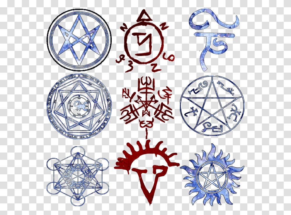 Supernatural Symbols, Pattern, Wreath Transparent Png