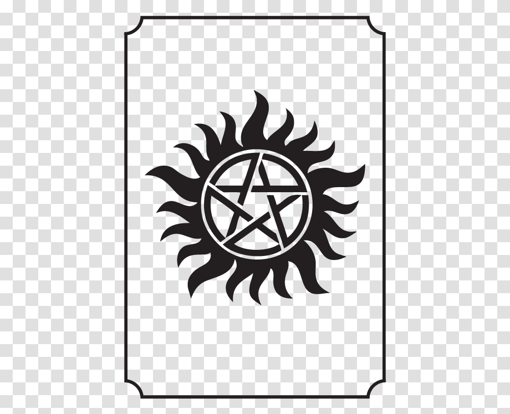 Supernatural Tattoo, Star Symbol, Emblem Transparent Png