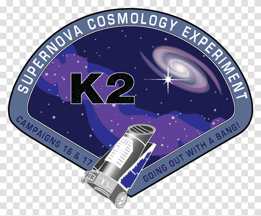 Supernova Experiment K2 Nasa, Label, Tin Transparent Png
