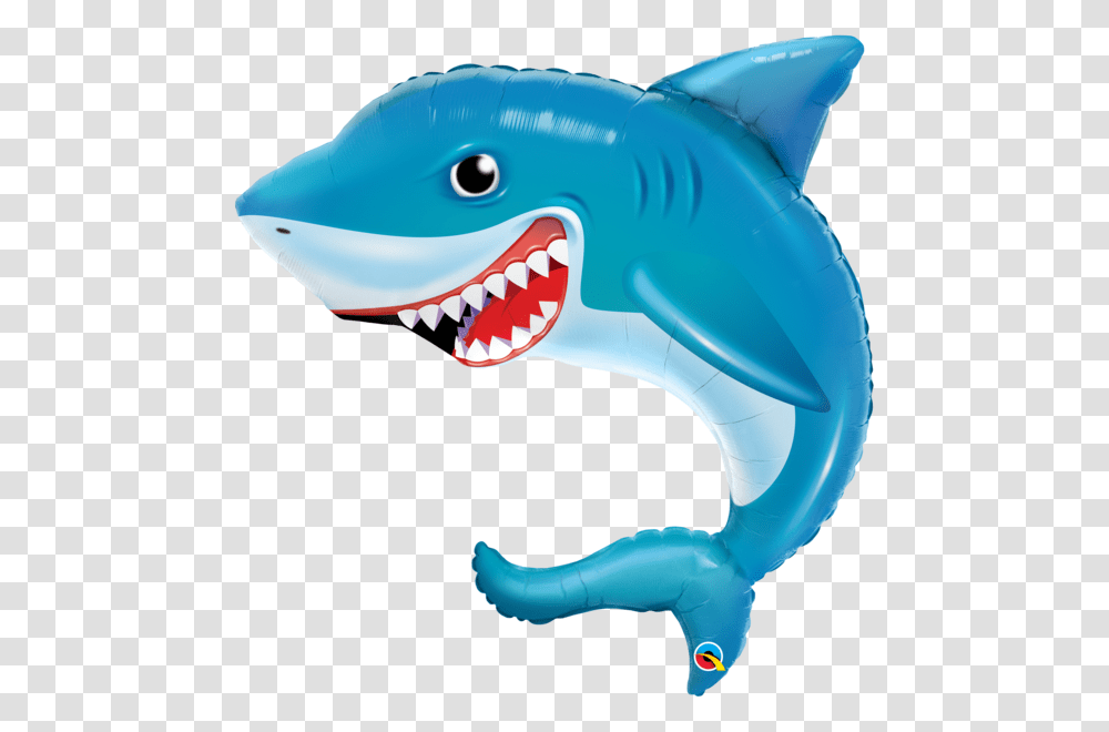 Supershape Smilin Smiling Shark, Sea Life, Fish, Animal, Great White Shark Transparent Png