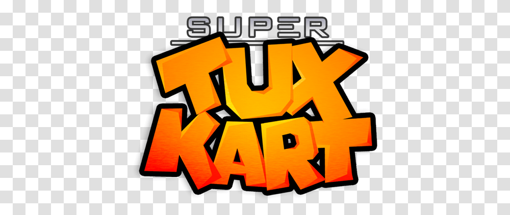 Supertuxkart Logo Super Tux Kart, Text, Weapon, Weaponry, Poster Transparent Png