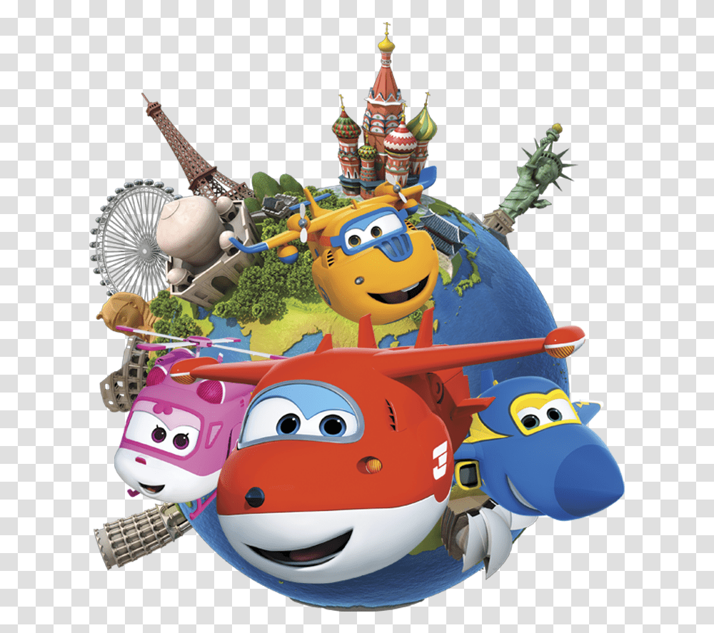 Superwings Super Wngs, Toy, Pac Man, Pillow, Cushion Transparent Png