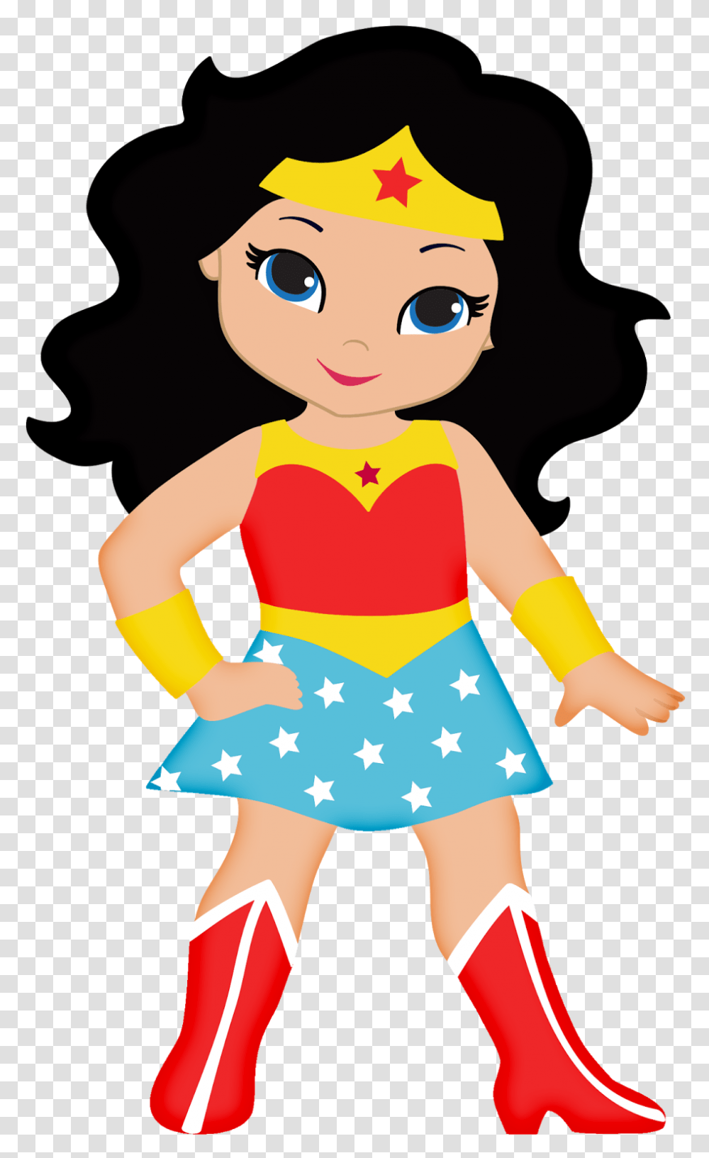 Superwoman Clipart, Person, Human, Female, Girl Transparent Png