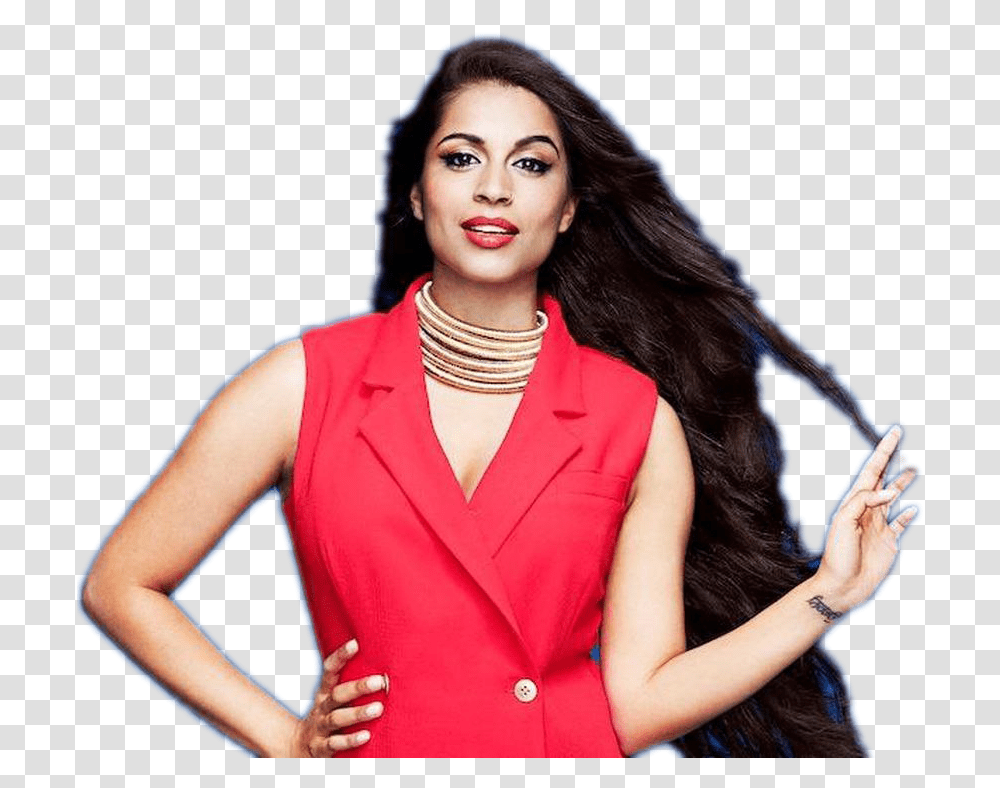 Superwoman Lilly Singh Image Lilly Singh, Person, Female, Sleeve Transparent Png