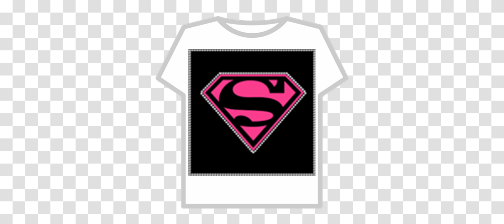Superwoman Logo Hombre Morado T Shirt Roblox, Clothing, Apparel, Jersey, Rug Transparent Png