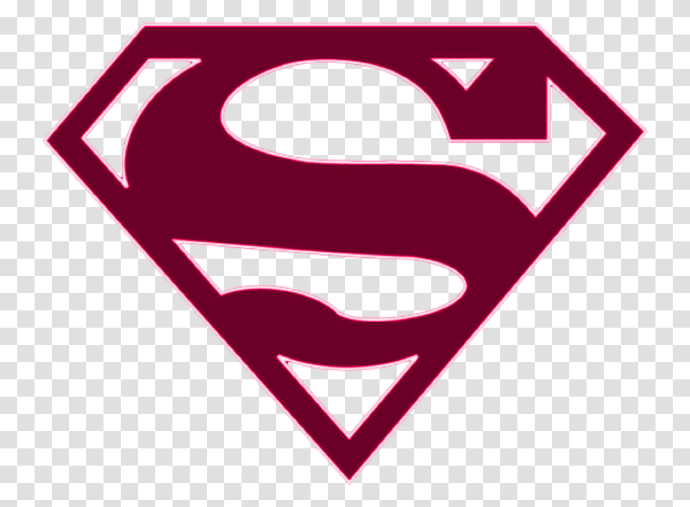 Superwoman Supergirl Sticker Dailysticker Picsart Black Superman Logo, Trademark, Label Transparent Png
