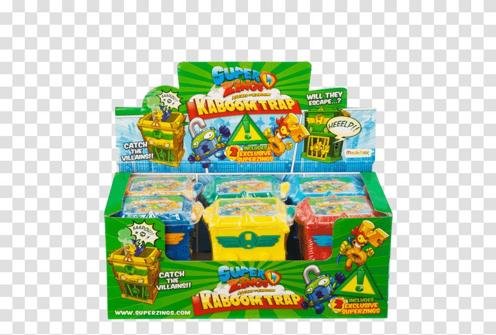 Superzings Rivals Of Kaboom Kaboom Trap Superzings, Arcade Game Machine, Photography, Toy Transparent Png