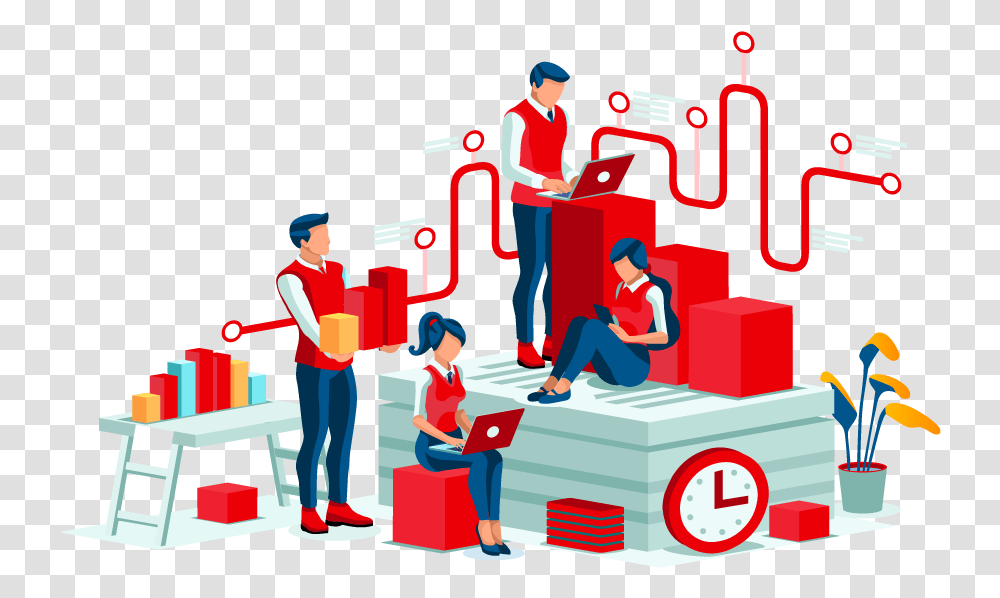 Supply And Demand Planning Illustration, Person, People, First Aid Transparent Png
