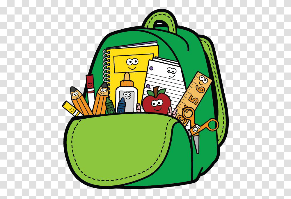 Supply Lists, Bag, Backpack, Drawing Transparent Png