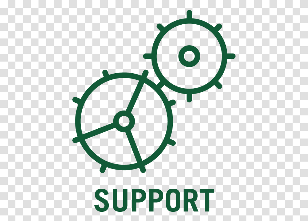 Support And Gears Icon Setting Wheel Icon, Poster, Advertisement, Machine, Spoke Transparent Png
