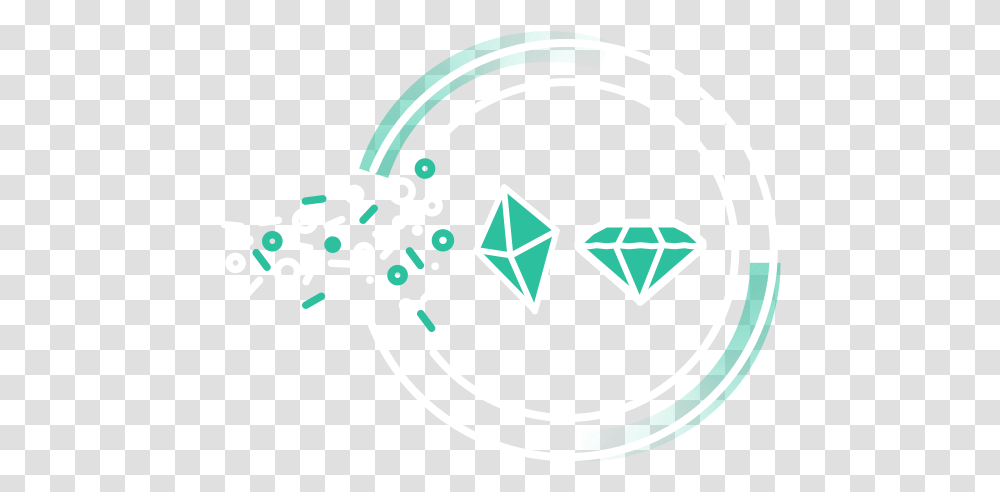 Support Dit Dot, Symbol, Star Symbol, Recycling Symbol, Emerald Transparent Png