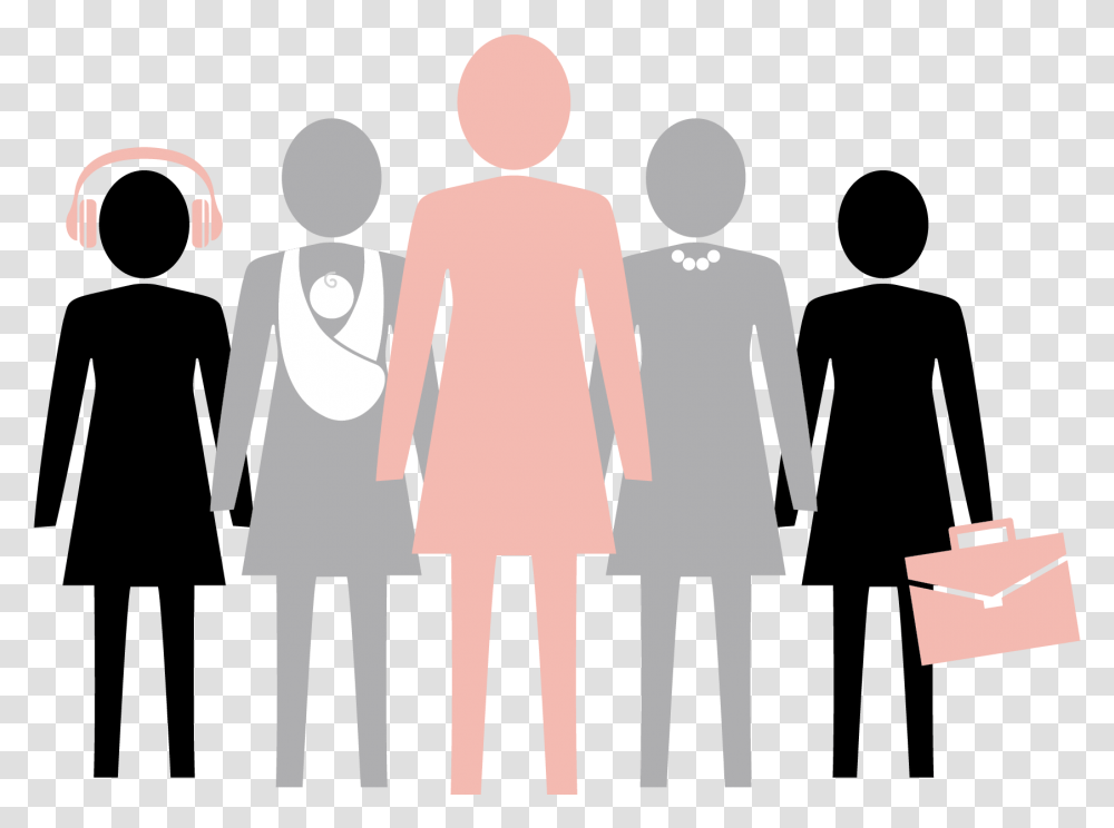 Support Groups Sharing, Standing, Hand, Crowd, Family Transparent Png