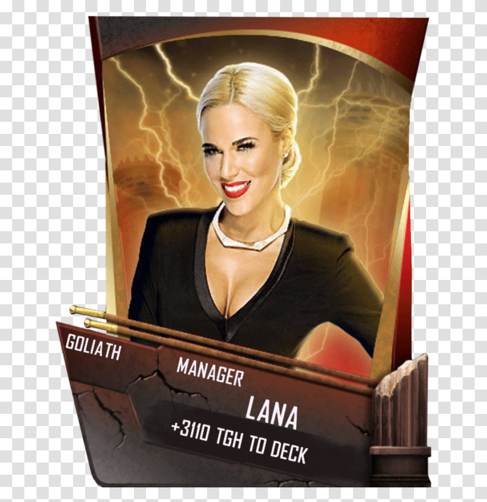Support Lana S4 20 Goliath Blond, Person, Female, Crowd Transparent Png