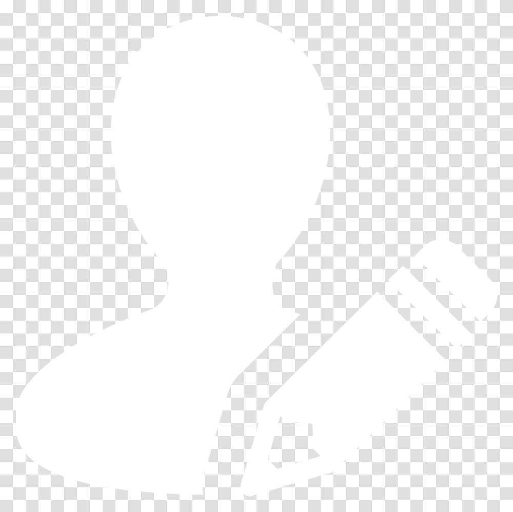 Support My Machine Edit Profile Icon White, Silhouette, Person, Human, Weapon Transparent Png