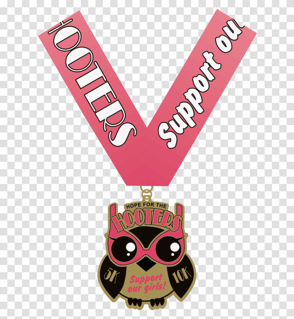 Support Our Girls Breast Cancer Awareness Virtual Run, Trophy, Gold, Gold Medal Transparent Png