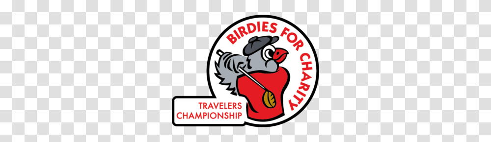 Support The Mark Twain House Through Birdies For Charity, Label, Sticker, Logo Transparent Png