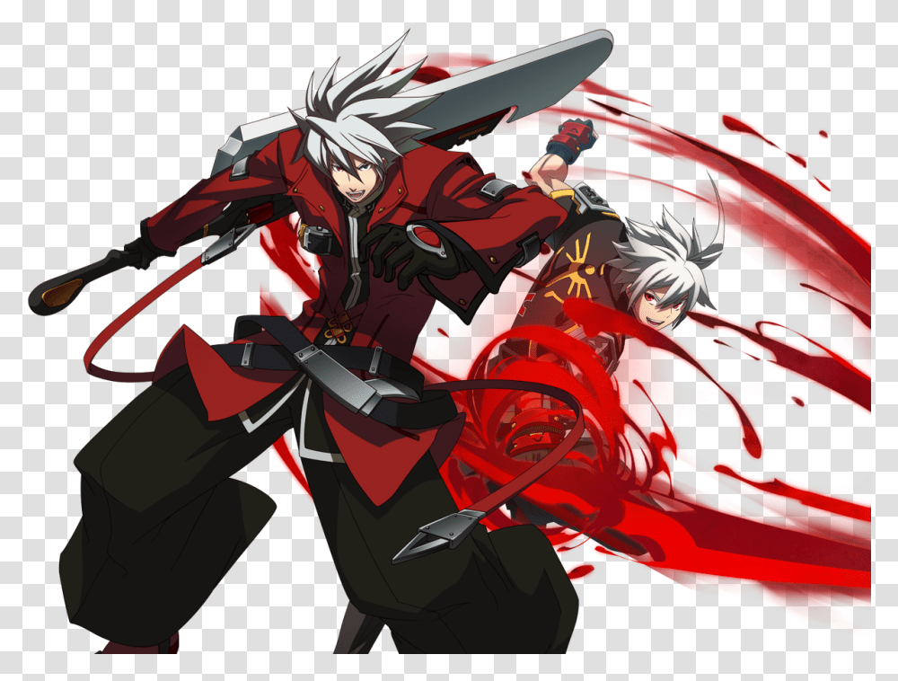 Support Your Waifu Black Ragna The Bloodedge Ragna The Bloodedge, Person, Human, Motorcycle, Vehicle Transparent Png