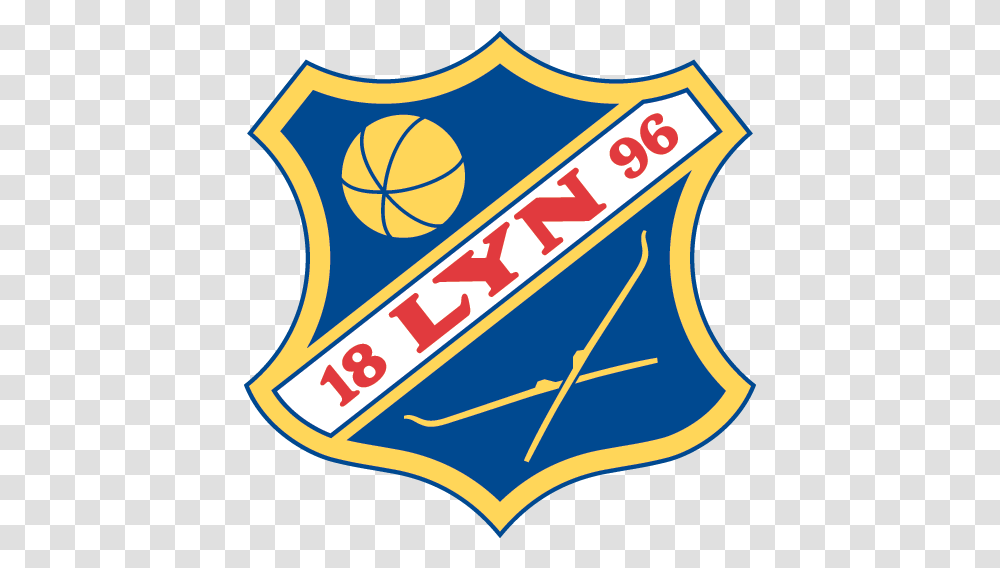 Supporterno Lyn Fotball Logo, Symbol, Trademark, Badge, Armor Transparent Png