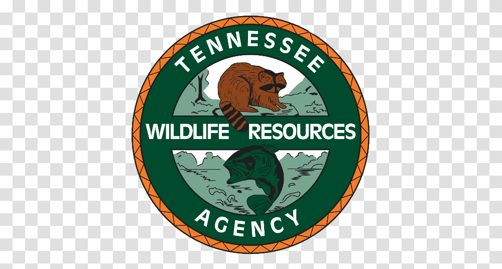 Supporters Tennessee Wildlife Resources Agency Logo, Symbol, Label, Text, Animal Transparent Png