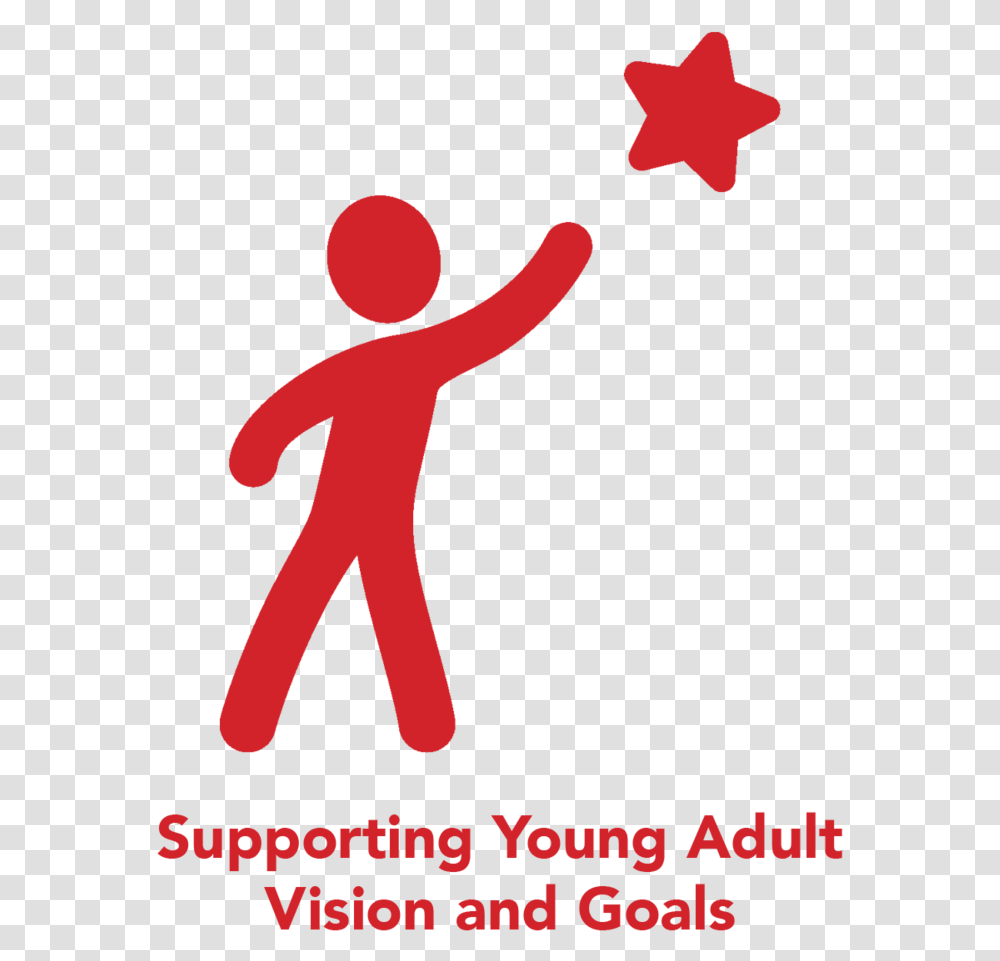 Supporting Young Adult Vision Goals, Poster, Advertisement Transparent Png